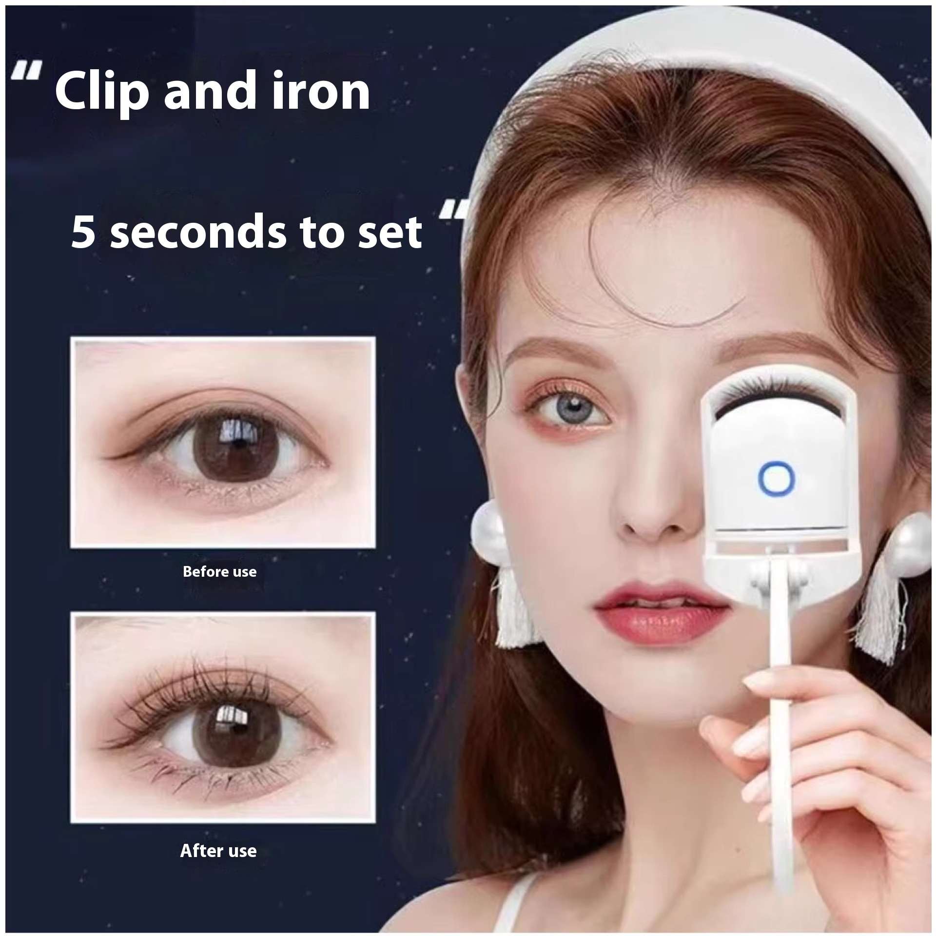 LashLift Pro™ Heated Eyelash Curler